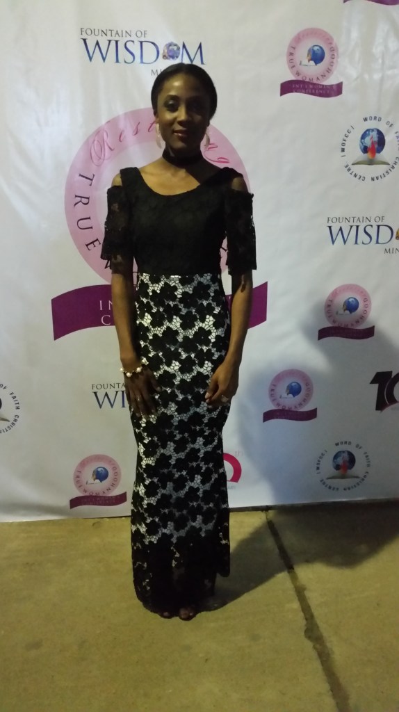 Lace dress - cold shoulder style. Formal bespoke dress